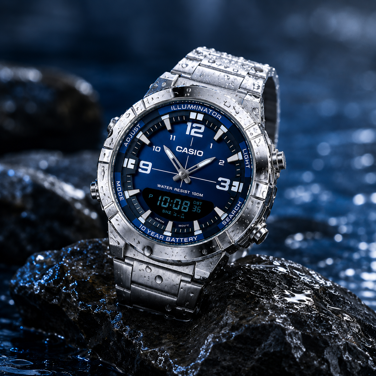 Casio Illuminator – Stylish Digital LED Men’s Watch