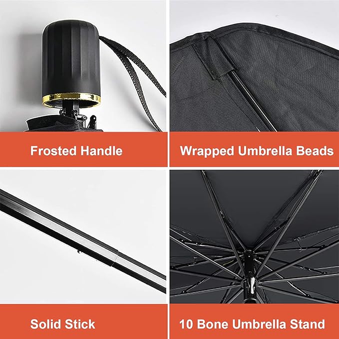 Car Windshield Sun Shade Umbrella – Foldable UV Protection Cover