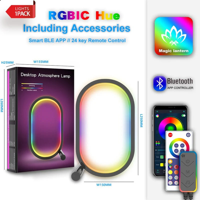 Smart RGB Ambience Light – LED Mood Light